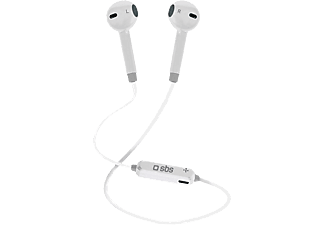 SBS BT700 - Bluetooth Kopfhörer (In-ear, Weiss)